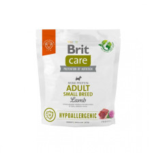 Корм сухий Brit Care Dog Hypoallergenic Adult Small Breed для дорослих собак малих порід від 1 до 10 кг гіпоалергенний з ягням 1 кг