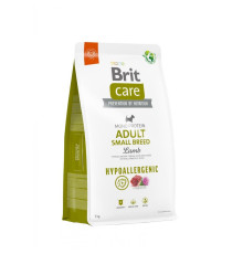 Корм сухий Brit Care Dog Hypoallergenic Adult Small Breed для дорослих собак малих порід від 1 до 10 кг гіпоалергенний з ягням 7 кг