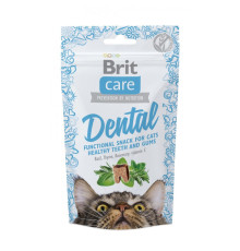 Ласощі Brit Care Functional Snack Dental д/котів для здоров я зубів та ясен з індичкою 50 г