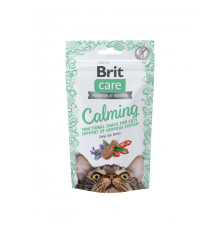 Ласощі Brit Care Functional Snack Calming д/котів для підтримки нервової системи з куркою 50 г