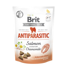 Ласощі Brit Care Functional Snack Snack Antiparasitic Salmon д/собак напіввологі антипаразитарний ефект лосось 150 г