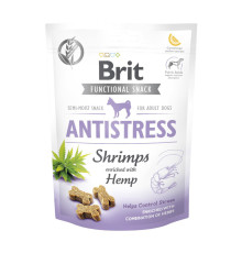 Ласощі Brit Care Functional Snack Antistress Shrimps д/собак напіввологі д/заспокоєння креветки 150 г